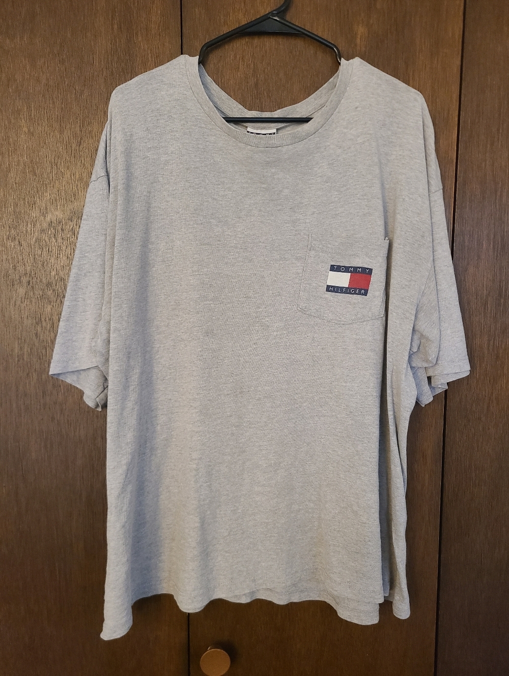 Vintage Tommy Hilfiger T-Shirt Light Grey